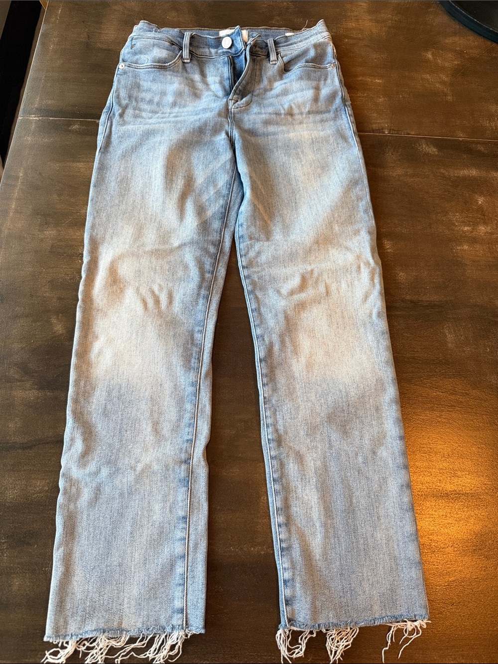 Frame Denim Light Blue Stretch Jeans